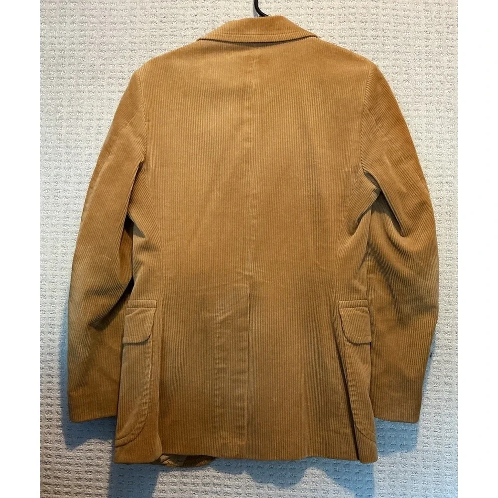 Balmoral Weatherproofs Tan Corduroy Sport Coat Blazer VINTAGE 36R